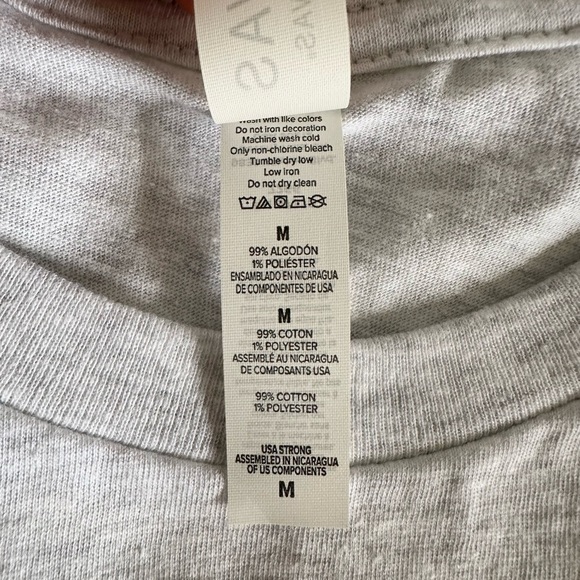 Plant shirt heathered gray size M unisex T shirt - Picture 6 of 8